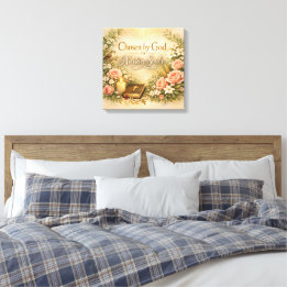 Chosen by God to Nurture Souls Mothers Day Canvas Afdruk