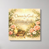 Chosen by God to Nurture Souls Mothers Day Canvas Afdruk (Voorkant)