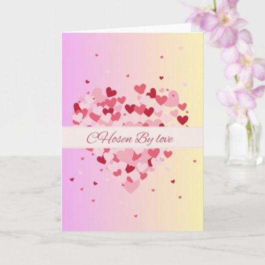 Chosen by love Rpmantic card  Kaart (Orchidee)