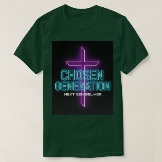 Chosen Generation Christelijk T-Shirt voor Heren (Design voorkant)