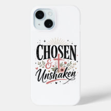 Chosen & Unshaken iPhone Hoesje