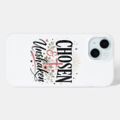 Chosen & Unshaken iPhone Hoesje (Achterkant (horizontaal))