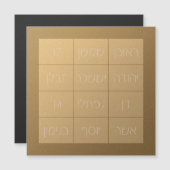 Choshen Mishpat de Biblical Priestplate (Voorkant / Achterkant)