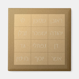 Choshen Mishpat de Biblical Priestplate Magneet