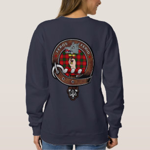 Chosholm Clan Badge & Tartan Dames Sweatshirt