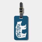 Choteau Montana Beer Bagagelabel (Voorkant verticaal)