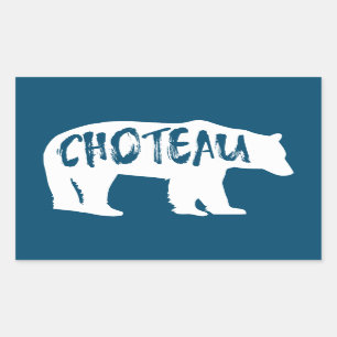 Choteau Montana Beer Rechthoekige Sticker