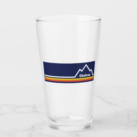 Choteau Montana Glas (Voorkant)