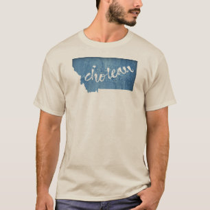 Choteau Montana Houtnerf T-shirt