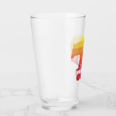 Choteau Montana Regenboog Beer Glas (Rechts)