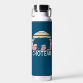 Choteau Montana Retro Beer Waterfles (Voorkant)