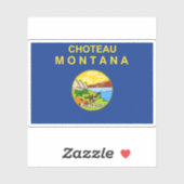 Choteau Montana Sticker (Vel)