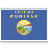 Choteau Montana Sticker (Voorkant)