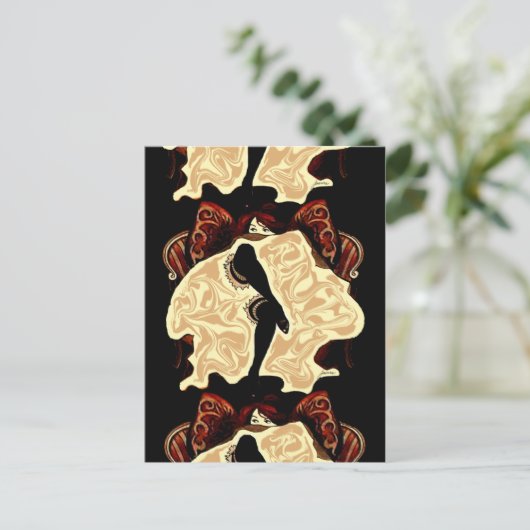 Chou Chou Night Club Briefkaart (Staand voorkant)