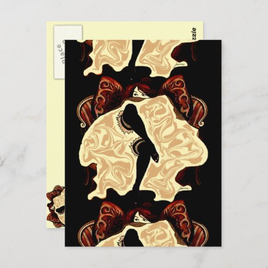 Chou Chou Night Club Briefkaart (Voorkant / Achterkant)