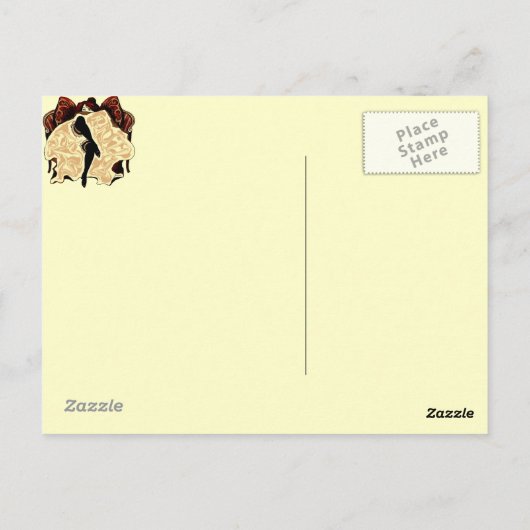 Chou Chou Night Club Briefkaart (Achterkant)