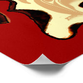 Chou Chou Reddy Print (Hoek)