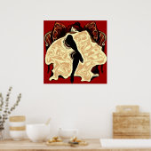 Chou Chou Reddy Print (Keuken)