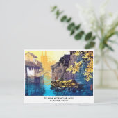 Chou Xing Hua Suzhou Scenery Briefkaart (Staand voorkant)