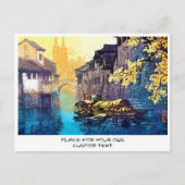 Chou Xing Hua Suzhou Scenery Briefkaart (Voorkant)