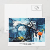 Chou Xing Hua Suzhou Scenery  chinese kunst Briefkaart (Voorkant / Achterkant)