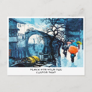 Chou Xing Hua Suzhou Scenery chinese kunst Briefkaart