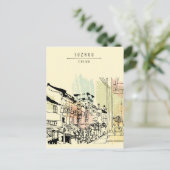 Chou Xing Hua Suzhou Scenery  chinese kunst Briefkaart (Staand voorkant)