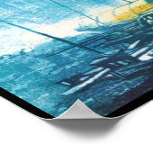 Chou Xing Hua Suzhou Scenery chinese verf Poster (Hoek)