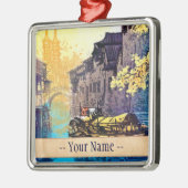 Chou Xing Hua Suzhou Scenery Metalen Ornament (Links)