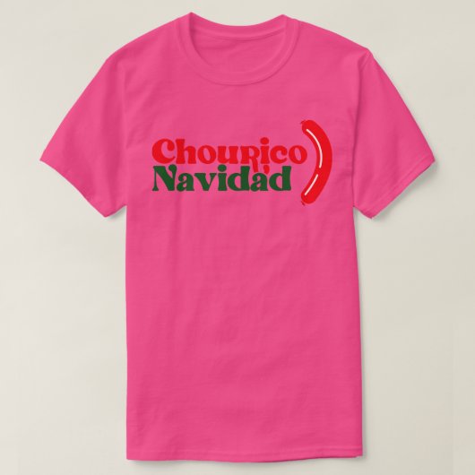 Chourico Navidad T-shirt (Design voorkant)