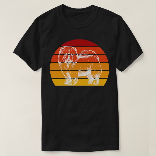 Chow Chow 1 T-shirt (Design voorkant)