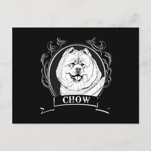 CHOW CHOW 3 BRIEFKAART (Voorkant)