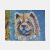 Chow Chow Abstract Deurmat (Voorkant)