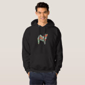 Chow Chow Aloha Hawaiian Dog Hoodie (Voorkant volledig)