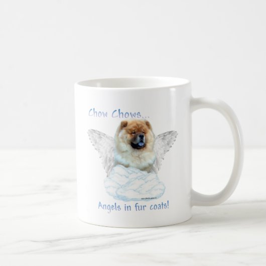 Chow Chow Angel Koffiemok (Rechts)