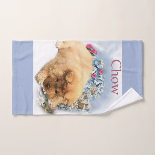 Chow Chow Art Bad Handdoek (Handdoek)