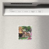Chow Chow Art Gifts Magneet (Insitu (Vaatwasser))