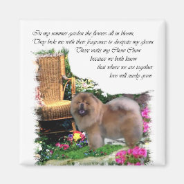Chow Chow Art Gifts Magneet