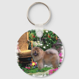 Chow Chow Art Gifts Sleutelhanger