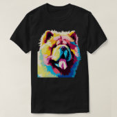 Chow Chow Art Hondenliefhebber Cadeaus 1 T-shirt (Design voorkant)