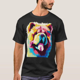 Chow Chow Art Hondenliefhebber Cadeaus 1 T-shirt