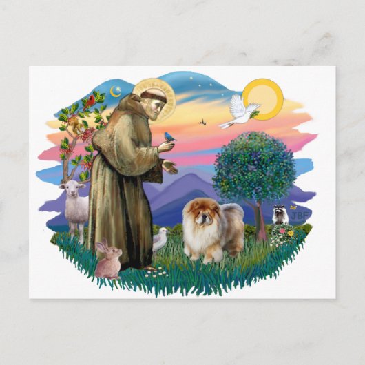 Chow Chow (B) Briefkaart (Voorkant)