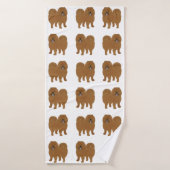 Chow Chow badhanddoek (Badhanddoek)