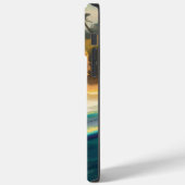 Chow Chow Beach Surfen Schilderij Case-Mate iPhone Case (Achterkant / Links)