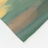 Chow Chow Beach Surfen Schilderij Fleece Deken (Hoek)