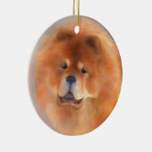 Chow Chow Beauty Keramisch Ornament (Rechts)