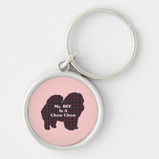 Chow Chow BFF Sleutelhanger (Voorkant)