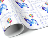 Chow Chow Birthday Cadeaupapier (Rol Hoek)