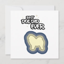 Chow Chow Blue Beste Hond Papa Ooit Ik Woof You Kaart