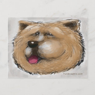 Chow Chow Briefkaart